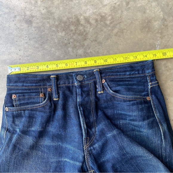 The Flathead Japanese raw selvedge heavyweight denim jeans. Raw hem 29x28 - Picture 12 of 16